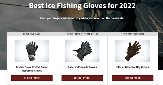 Best waterproof ice fishing glove