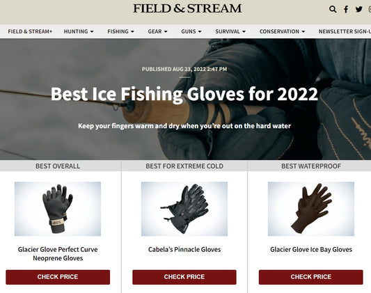 Best Ice Fishing Gloves 2022