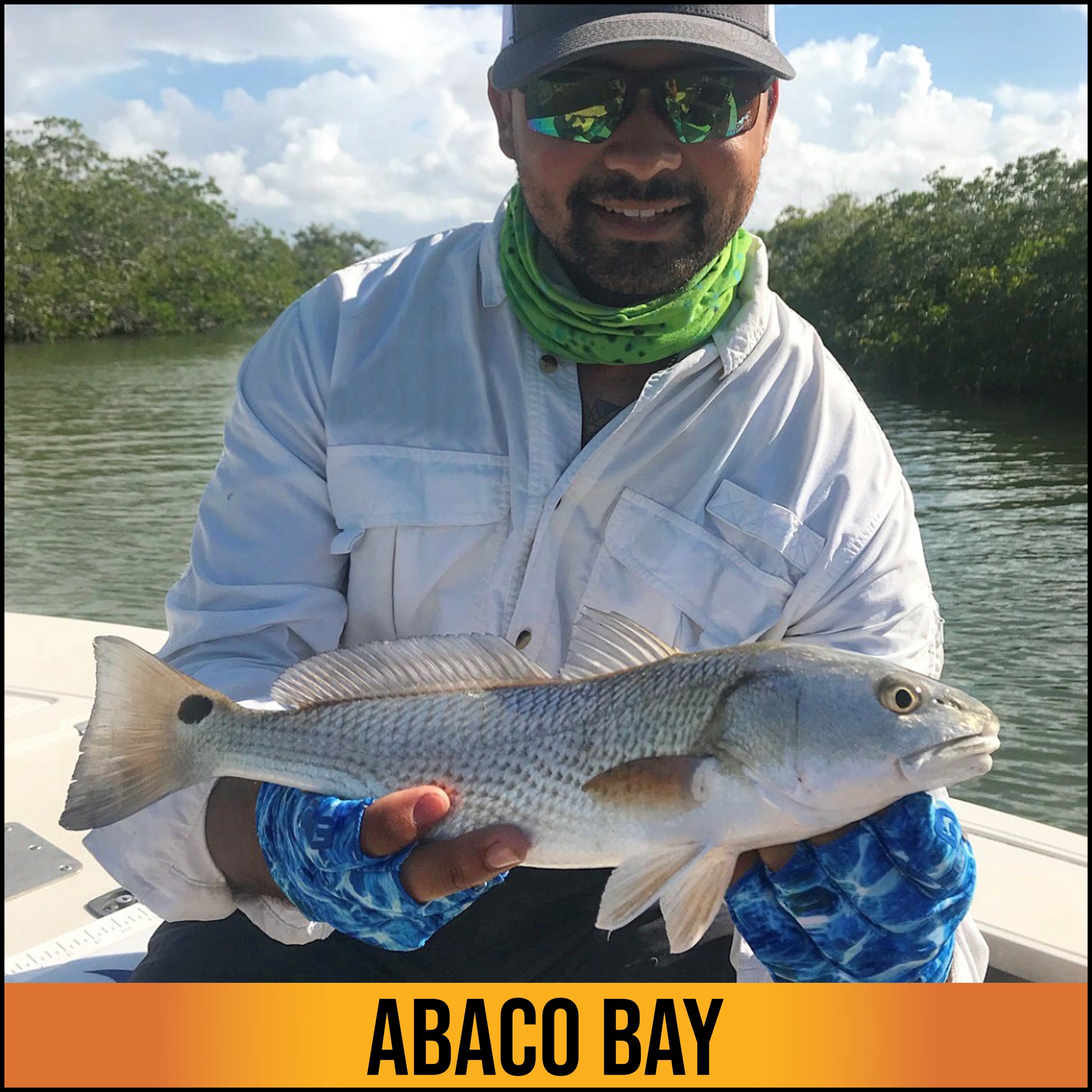 The Abaco Bay Sun Glove is the most popular model in our sun protection line. Independently tested and verified, it is rated at the maximum protection of UPF 50+. Providing both hand and wrist protection, this glove is great for any of your outdoor adventures. 4