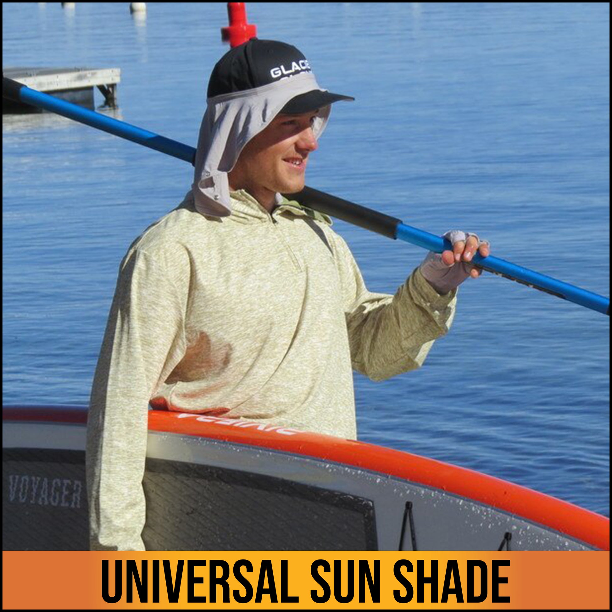 The Universal Sun Shade is a great choice for warm, sunny days. This UPF 50+ sun shade is designed to help protect against the sun’s harmful rays and keep you outdoors longer.