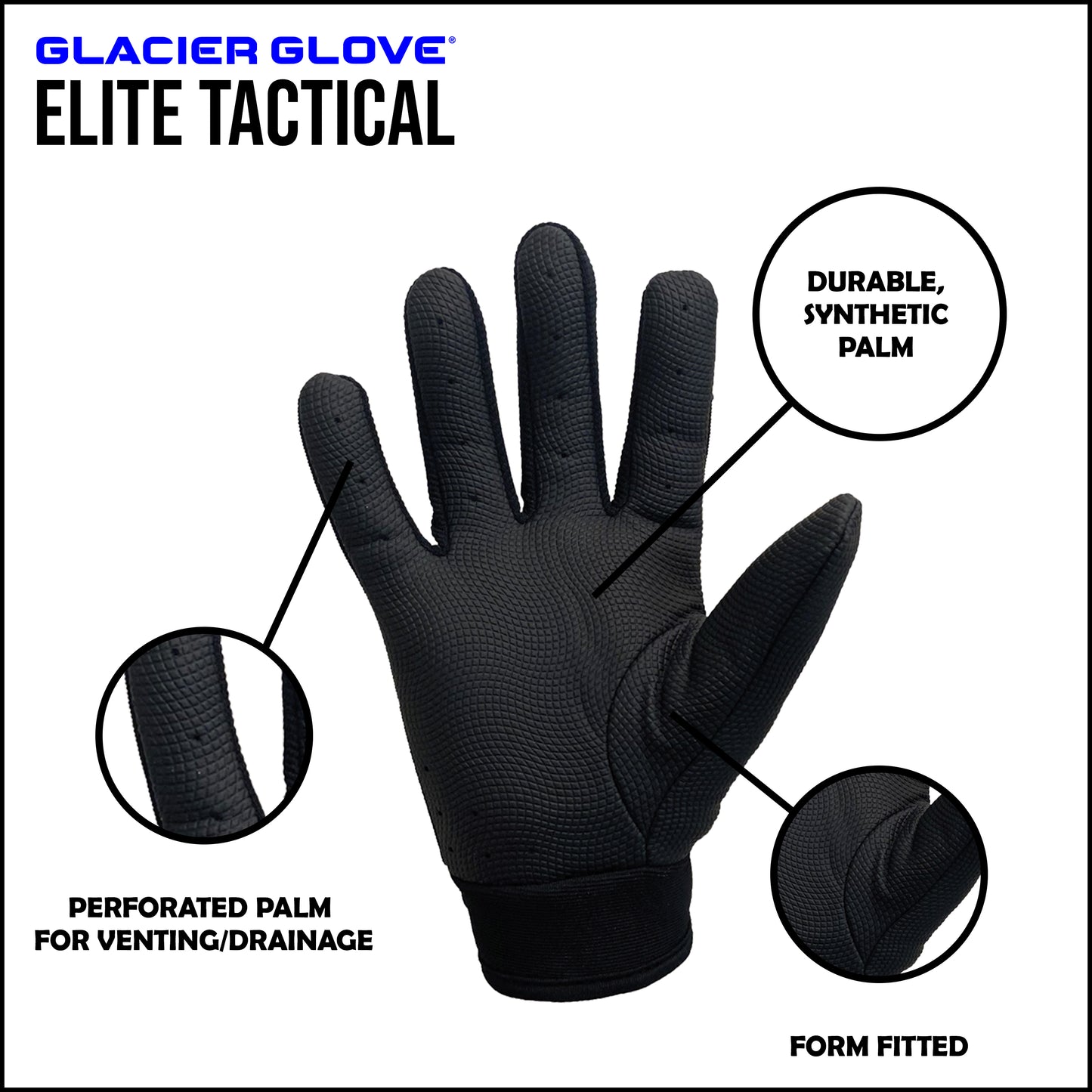  The Elite Tactical glove is designed to keep your hands warm and protected while providing great dexterity for any of your outdoor adventures.